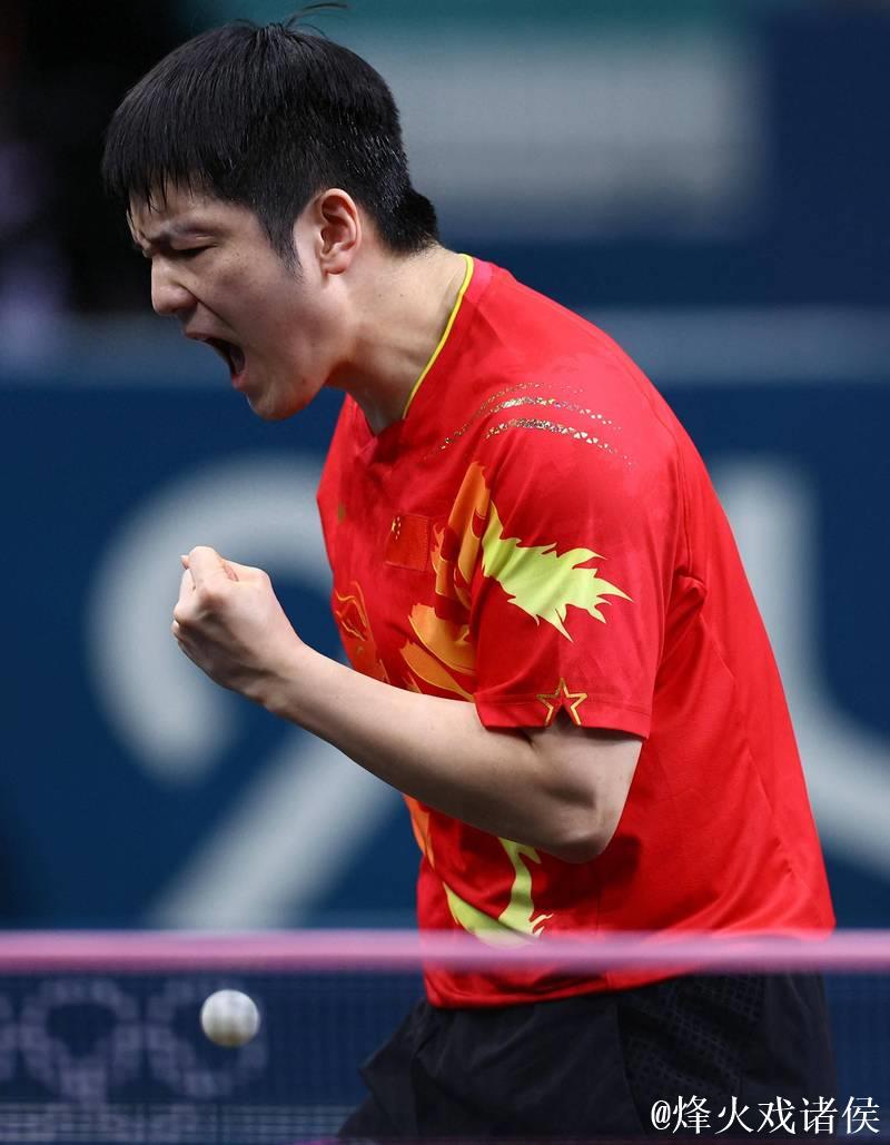 樊振东将竞技体育的热血展现的淋漓尽致！