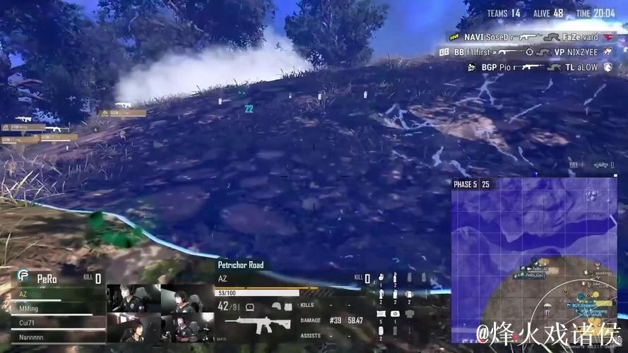 PUBG赛事官方社媒更新：前期追击并非随机行动